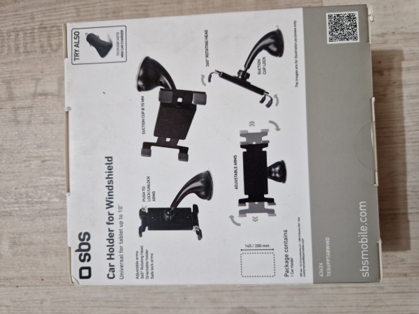 SBS Universal Tablet-Halter fuer die Windschutzscheibe – Fuer Tablets bis 10 Zoll Bild 2 SBS Universal Tablet-Halter fuer die Windschutzscheibe – Fuer Tablets bis 10 Zoll
