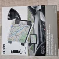 SBS Universal Tablet-Halter fuer die Windschutzscheibe – Fuer Tablets bis 10 Zoll