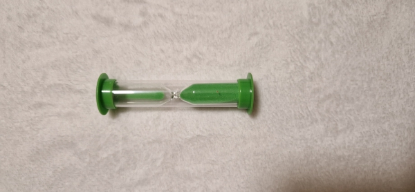 Robuste Sanduhr / Sandtimer (5 Minuten) – Grün Bild 1 Robuste Sanduhr / Sandtimer (5 Minuten) – Grün
