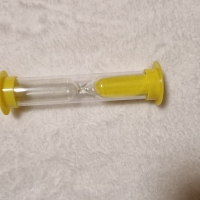 Robuste Sanduhr / Sandtimer (3 Minuten) – Gelb